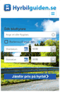 Mobile Screenshot of hyrbilguiden.se
